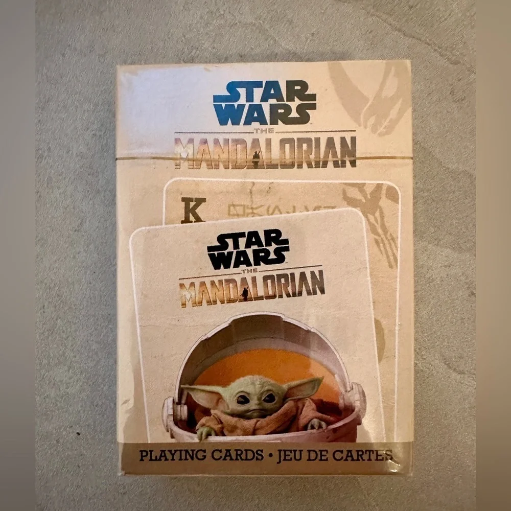 Star Wars The Mandalorian Photos - Playing Cards by Aquarius - Sealed NEW